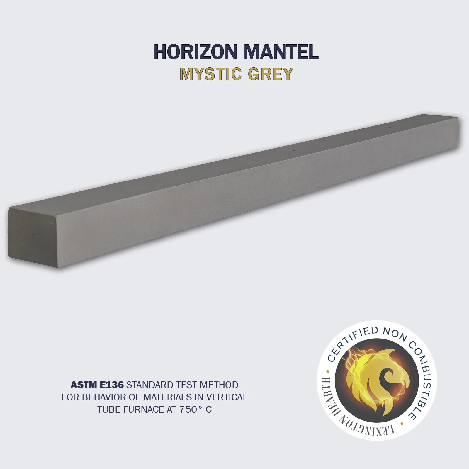 Horizon — Non Combustible Mantels Made in the USA — Lexington Hearth